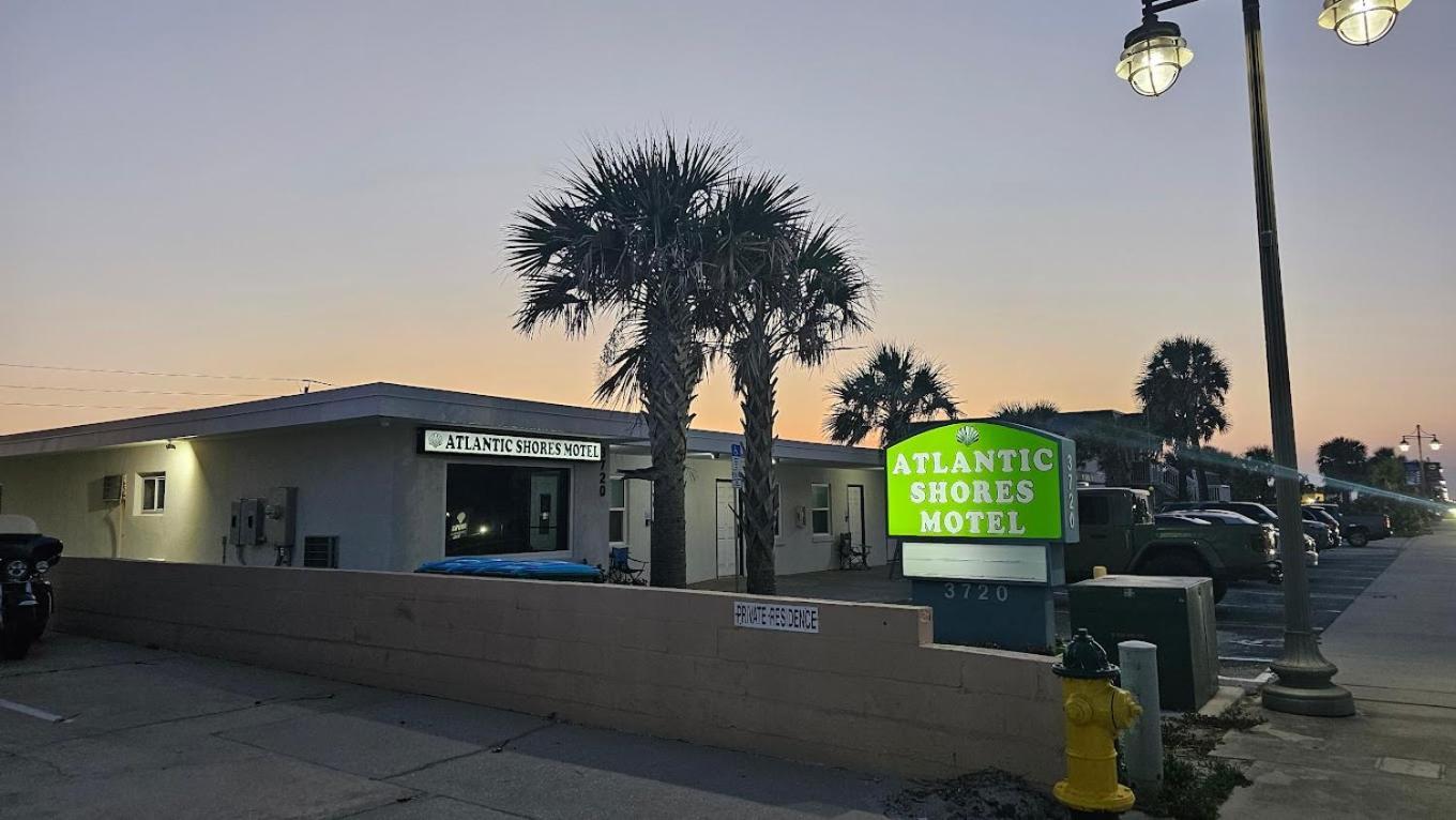 Atlantic Shores Motel デイトナ・ビーチ・ショアーズ エクステリア 写真